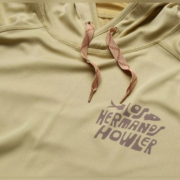 HOWLER BROTHERS MENS LOGGERHEAD HOODIE PISTACHIO - Picture 3 of 4